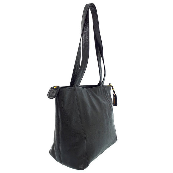 Chanel Coco Mark Shoulder Bag Black - Picture 2 of 9